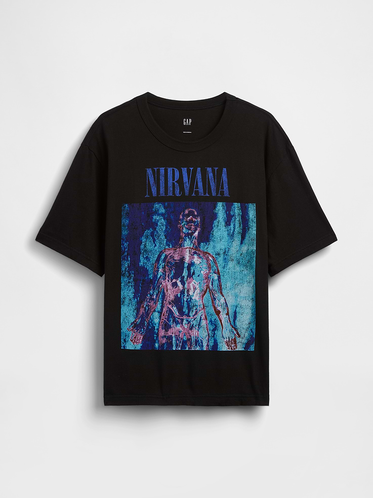Image number 7 showing, Nirvana Heavyweight Crop Graphic T-Shirt