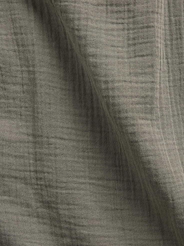 Image number 4 showing, Cotton Gauze Racer Shell Tank Top