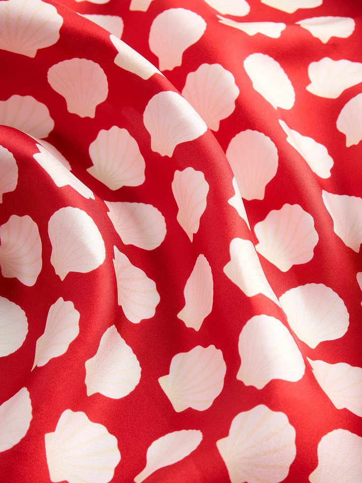 Image number 4 showing, 100% Silk Oversized Bandana