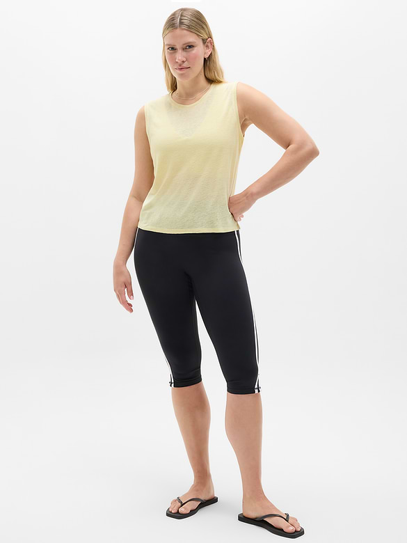 Getaway Linen Blend Muscle Tank