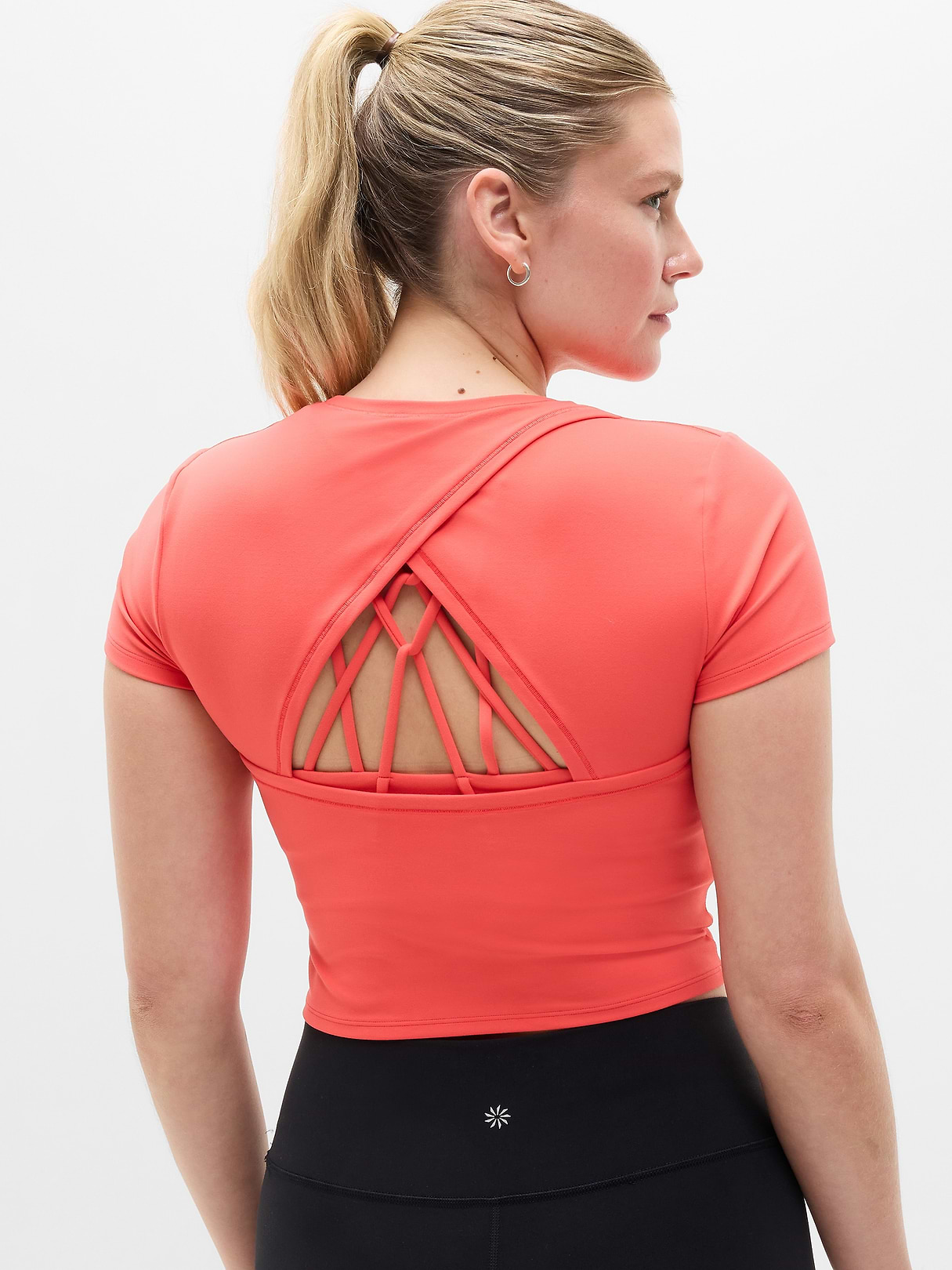 Transcend Open Back Tee | Athleta