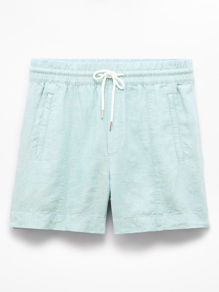 Image number 7 showing, Retreat Linen Mid Rise 4" Short