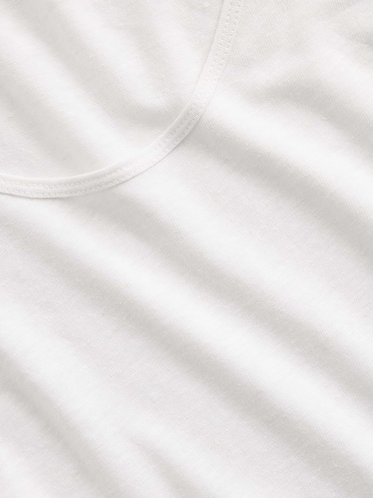 Image 4 of 5, Linen-Blend Tank Top