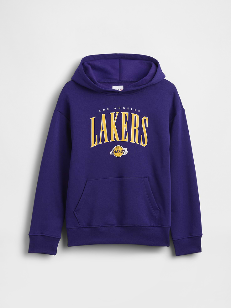 Image number 1 showing, GapKids NBA Relaxed Hoodie