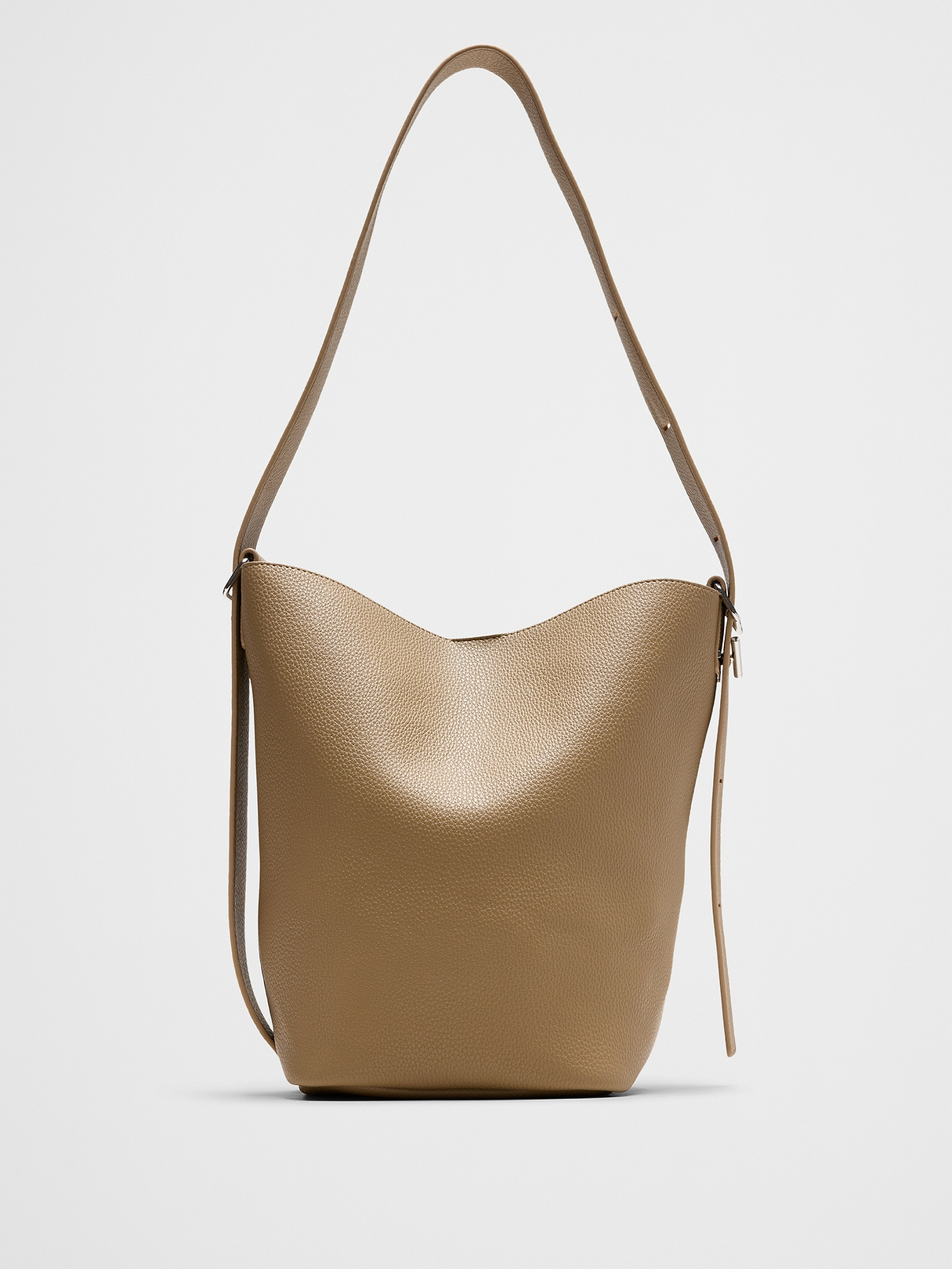 Vegan Leather Bucket Crossbody | Banana Republic Factory
