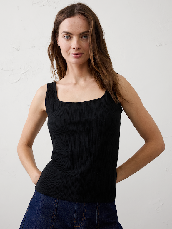 Variegated Ribbed Tank
