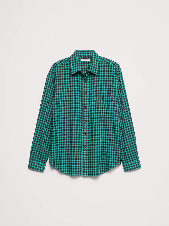 Relaxed-Fit Summerweight Cotton Shirt