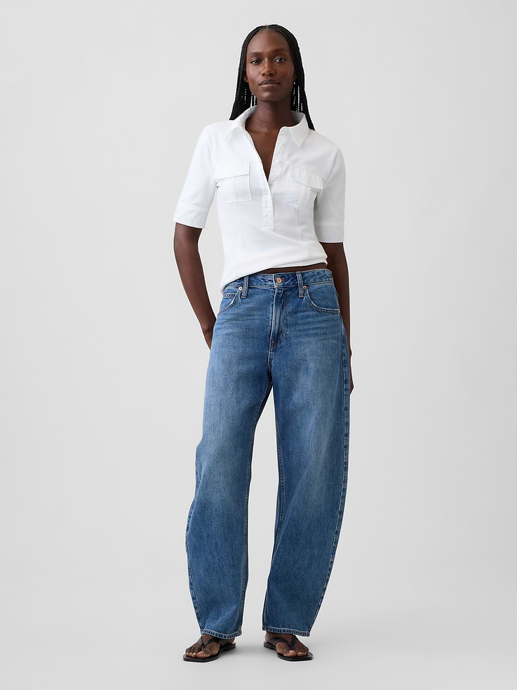 L'image numéro 2 présente T-shirt utilitaire moderne à manches au coude
