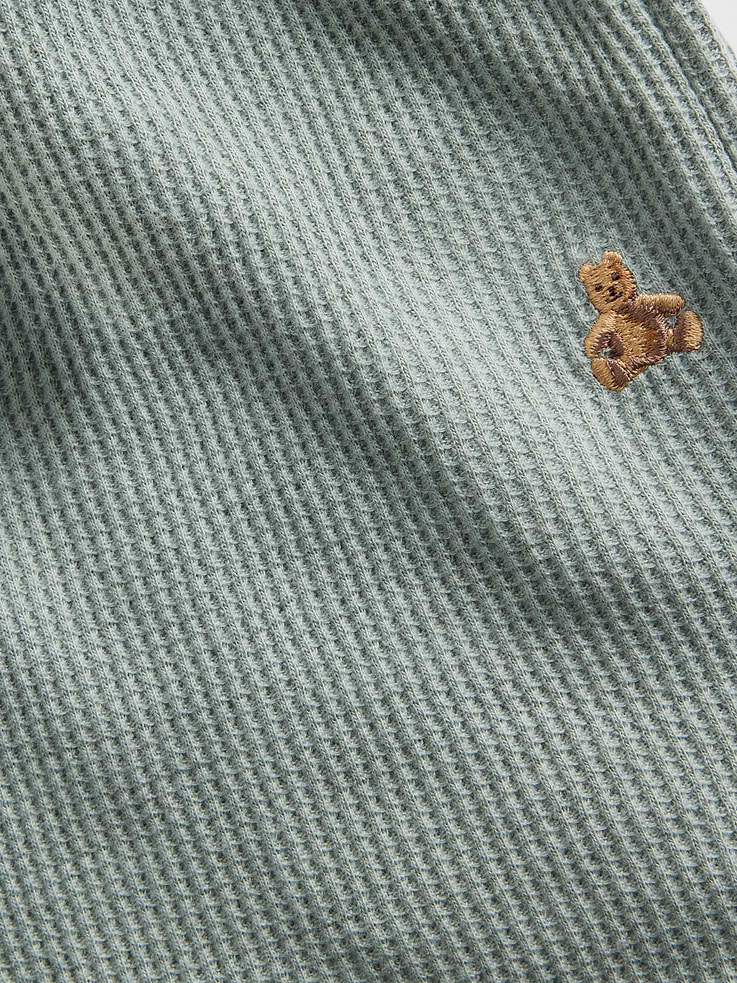 Image number 4 showing, Baby & Toddler Pull-On Waffle Shorts