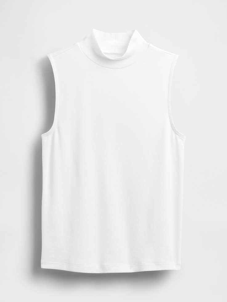 Image number 5 showing, Modern Mockneck Tank Top