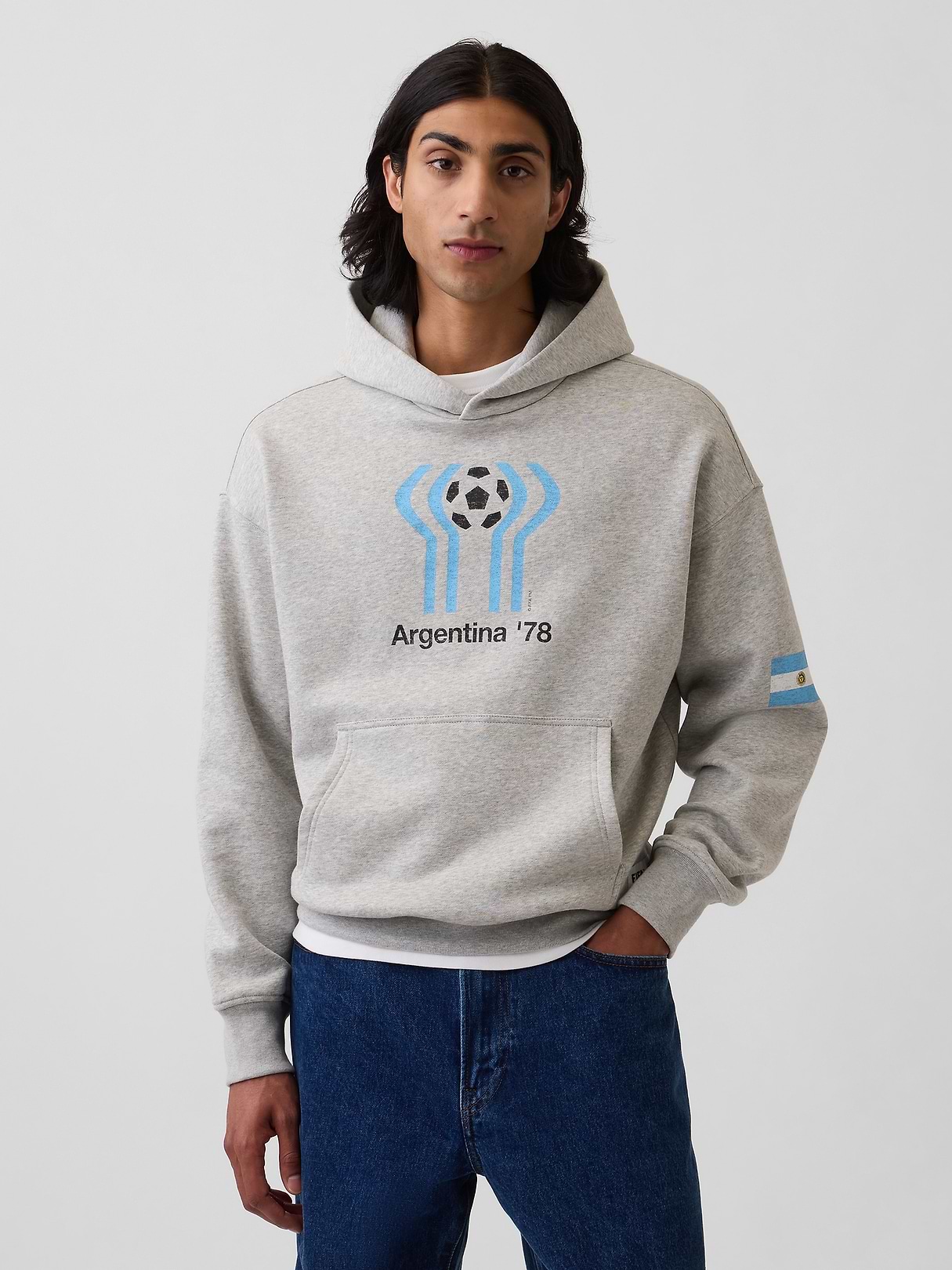 FIFA WORLD CUP™ VintageSoft Terry Oversized Hoodie | Gap