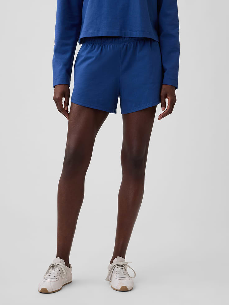 Image 2 of 6, 3" Knit Dolphin Shorts