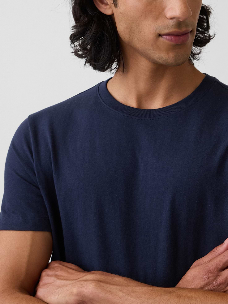 L'image numéro 4 présente T-shirt classique