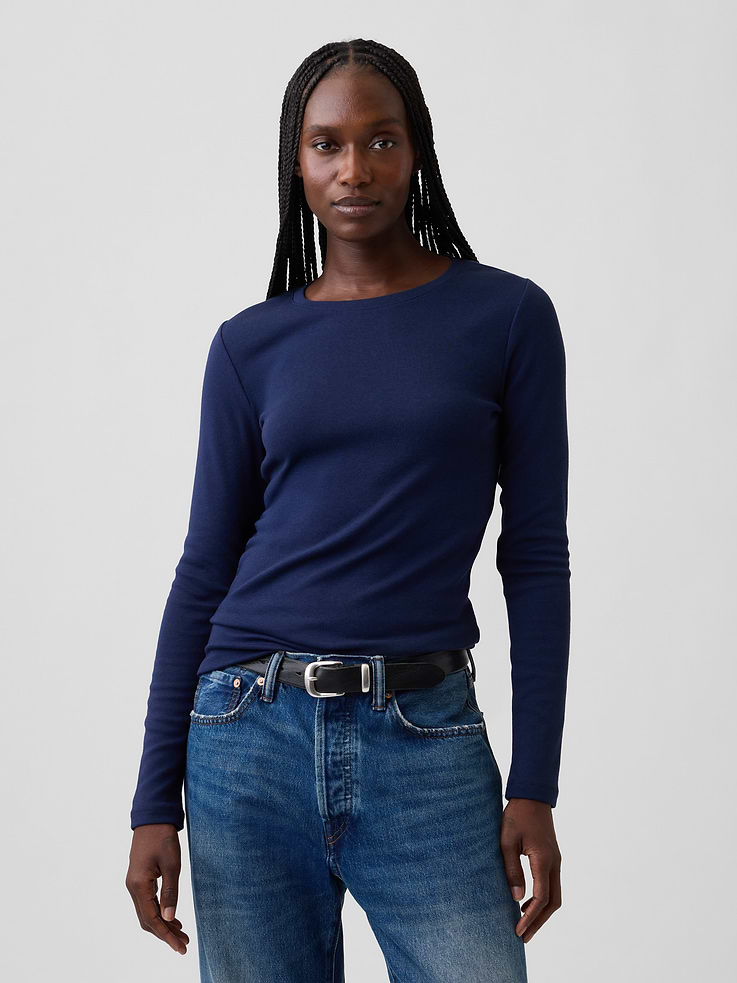 Image number 1 showing, Modern Crewneck T-Shirt