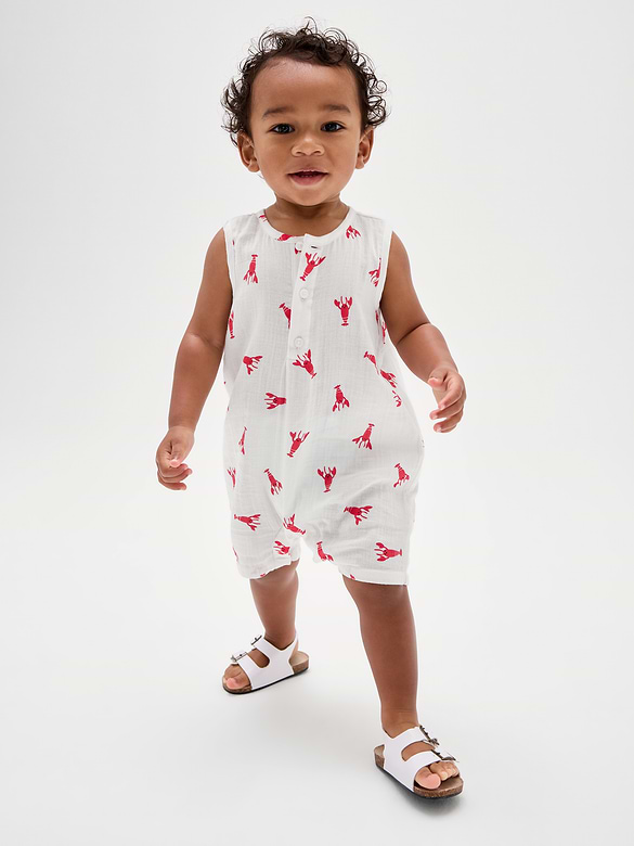 Baby Gauze Romper