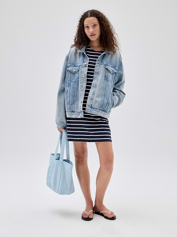 Mini Gap Logo Tote Bag