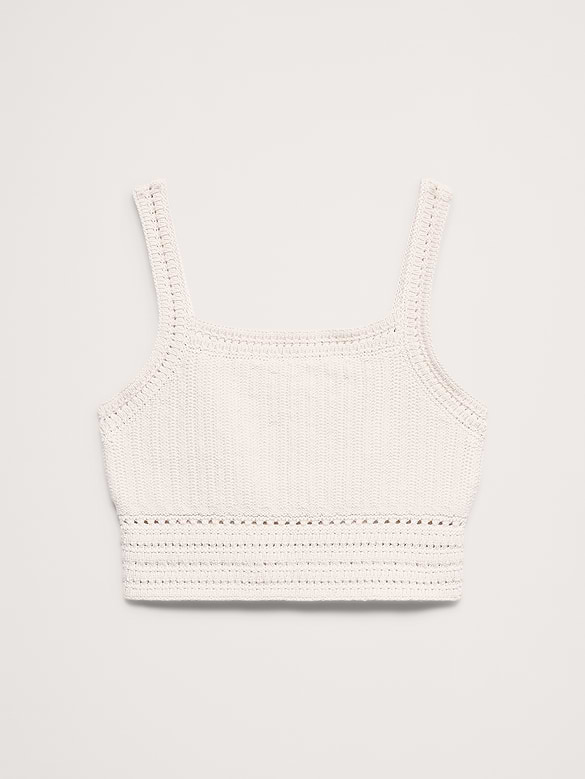 Cotton Crochet Bralette