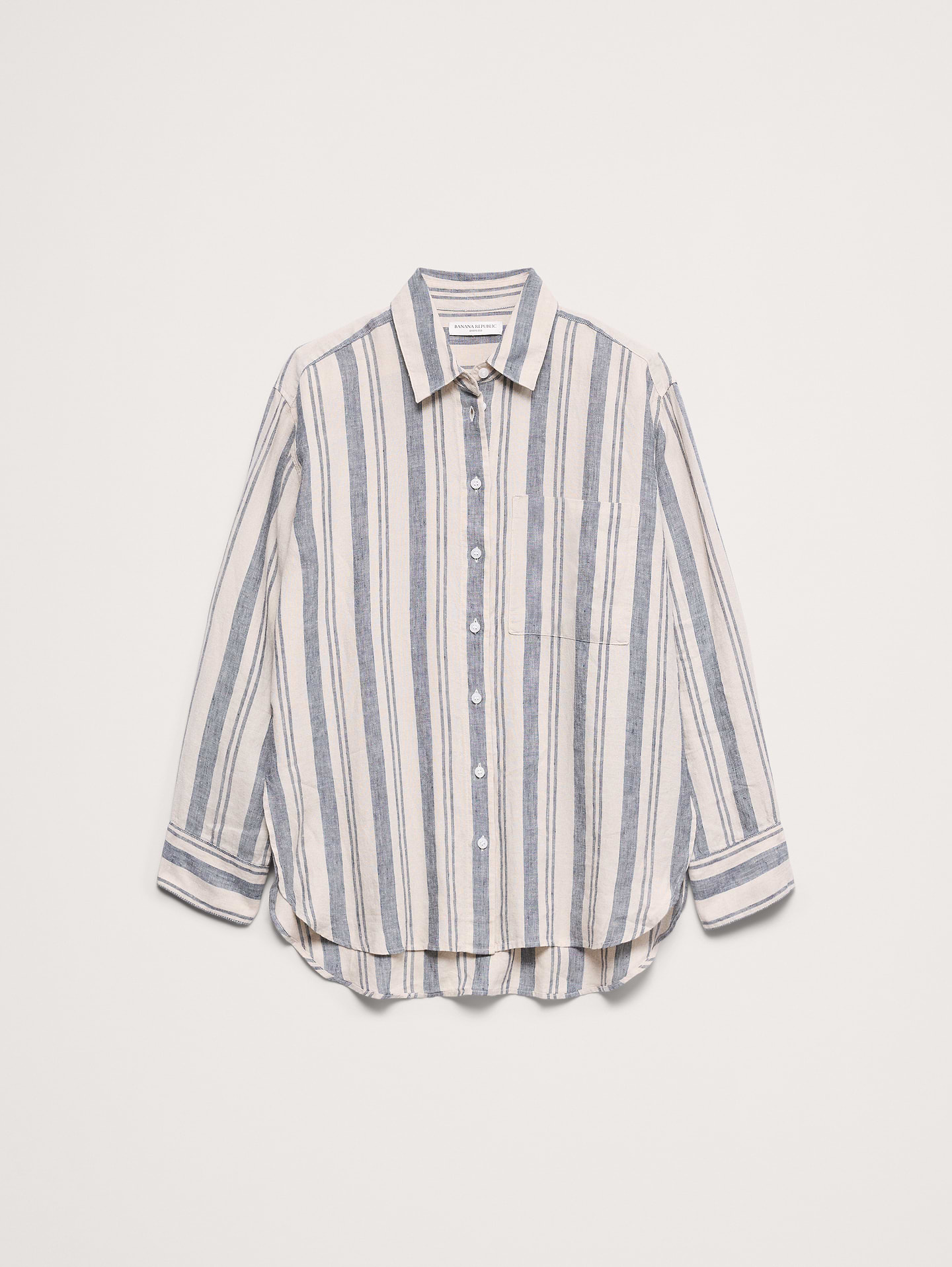 Image number 5 showing, The Oversized Linen Shirt