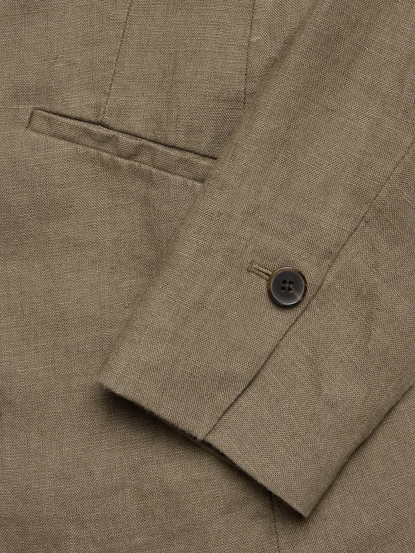 Slim Linen Blazer