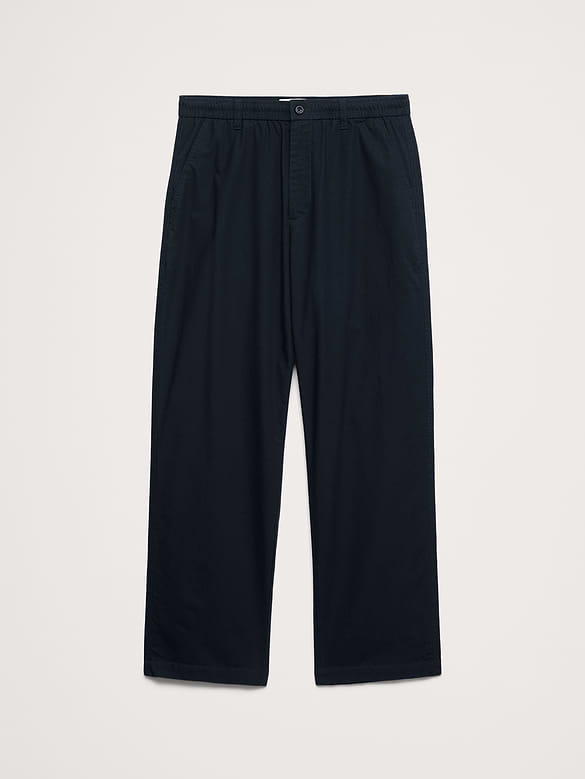 The Weekender Relaxed Pull-On Pant in Cotton