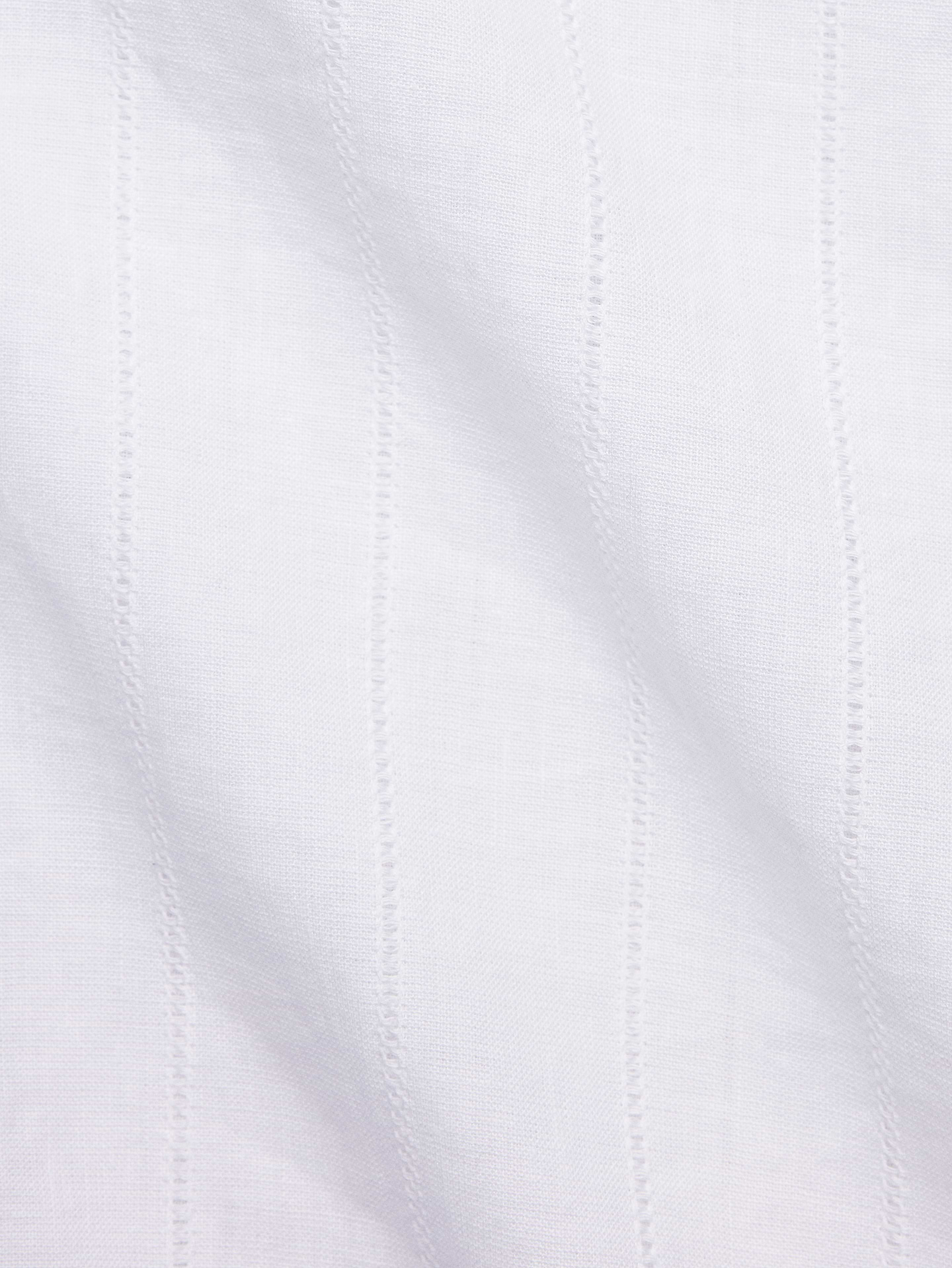 Image number 5 showing, Standard-Fit Linen-Cotton Eyelet Stripe Resort Shirt