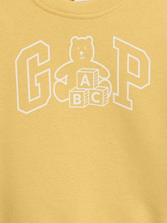babyGap Relaxed Brannan Bear Logo Sweatshirt