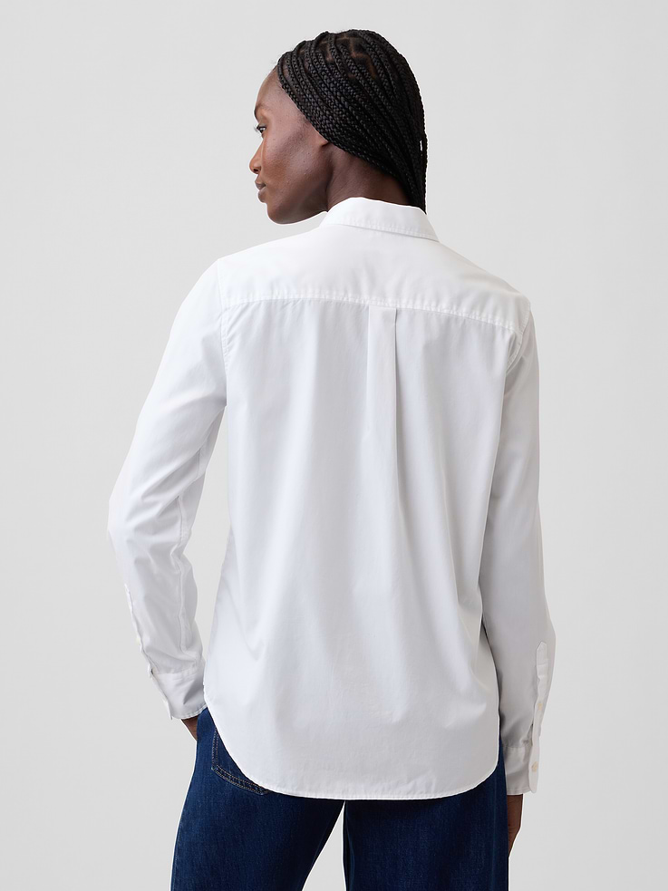 Image number 2 showing, Organic Cotton Poplin Classic Shirt
