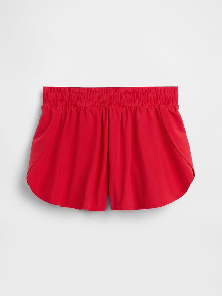 Image number 2 showing, Kids Quick-Dry Butterfly-Hem Run Shorts