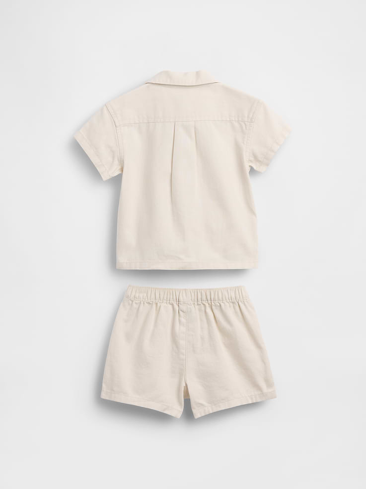 L'image numéro 2 présente Ensemble avec chemise à poche pour Bébé