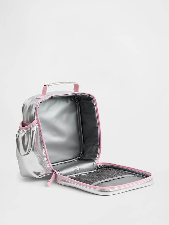 Kids Metallic Lunch Bag
