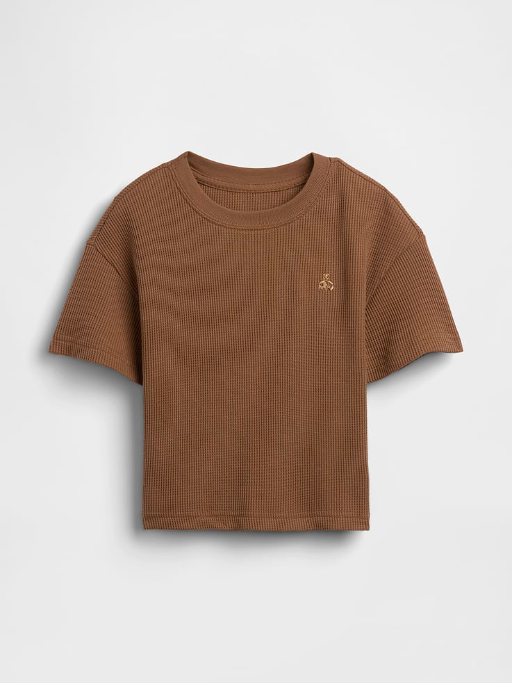 Image number 1 showing, Baby & Toddler Waffle T-Shirt