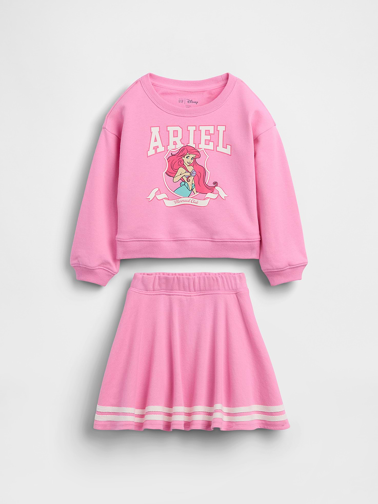 Image number 1 showing, Gap × Disney Baby & Toddler VintageSoft Terry Skort Outfit Set