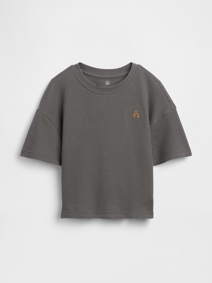 Image number 1 showing, Baby & Toddler Waffle T-Shirt