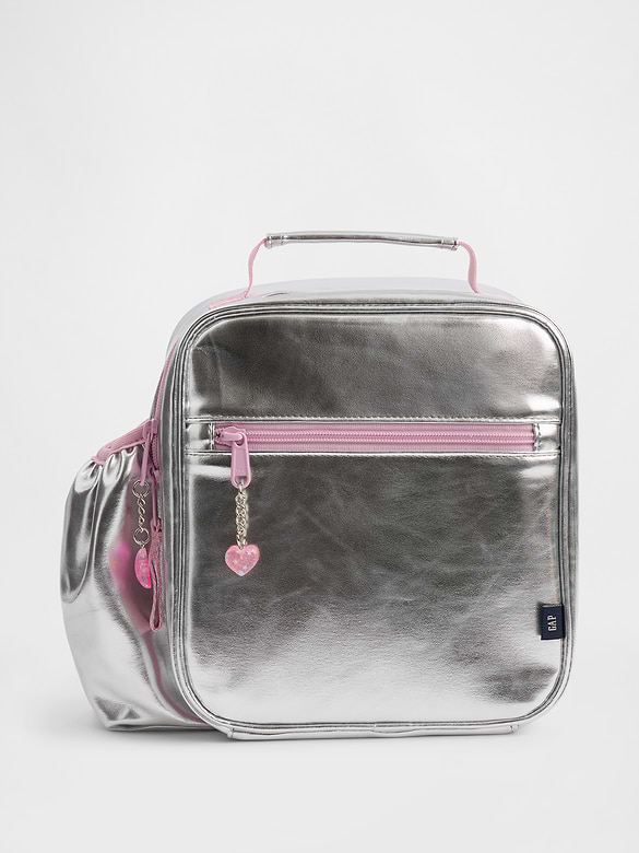 Kids Metallic Lunch Bag