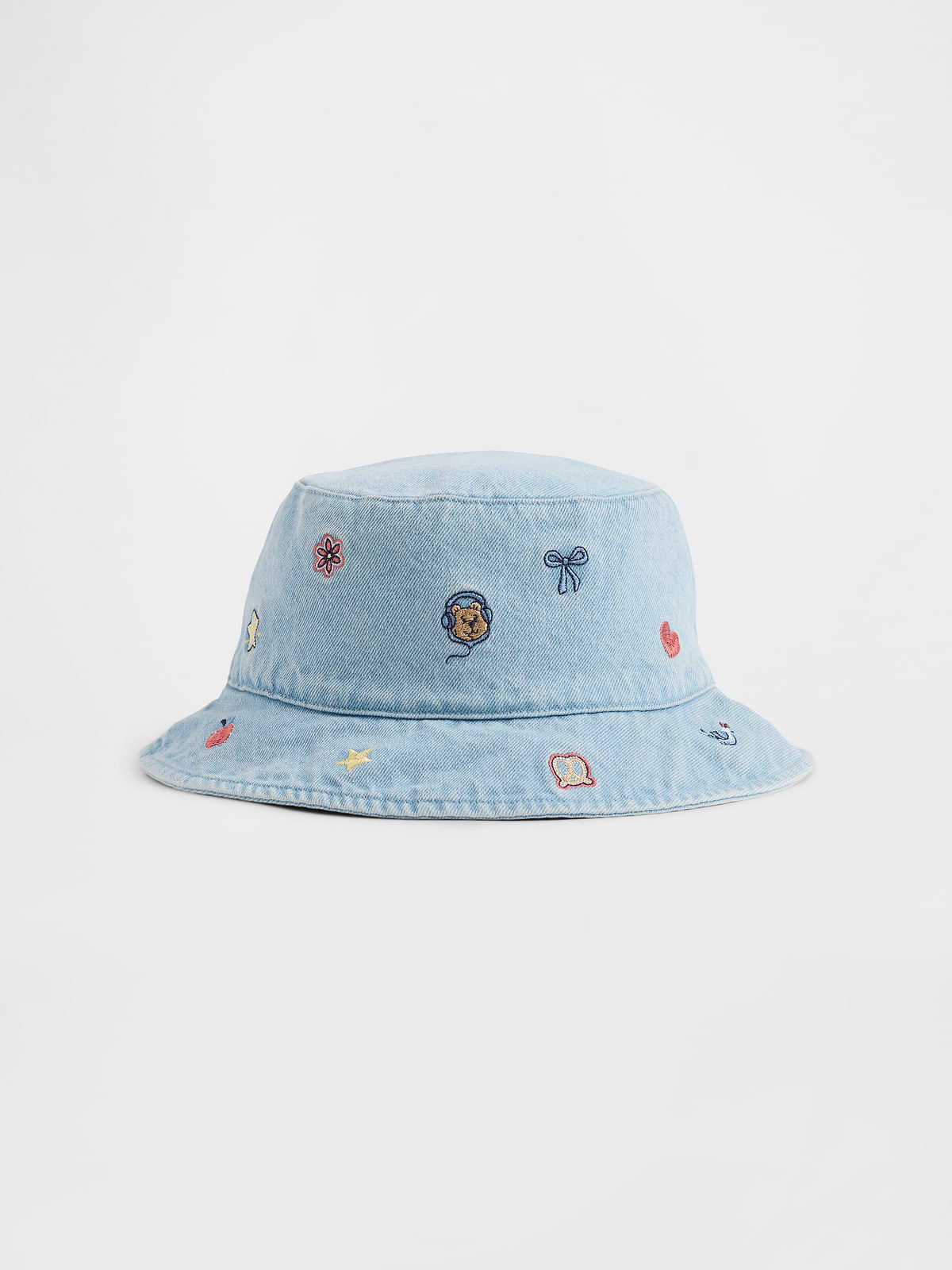 Baby & Toddler Embroidered Denim Bucket Hat