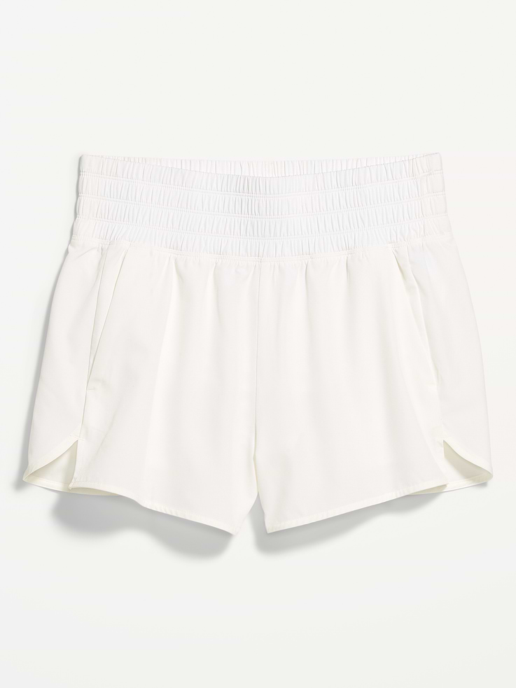 Image number 8 showing, Extra High-Waisted Crinkle Run Shorts -- 3-inch inseam