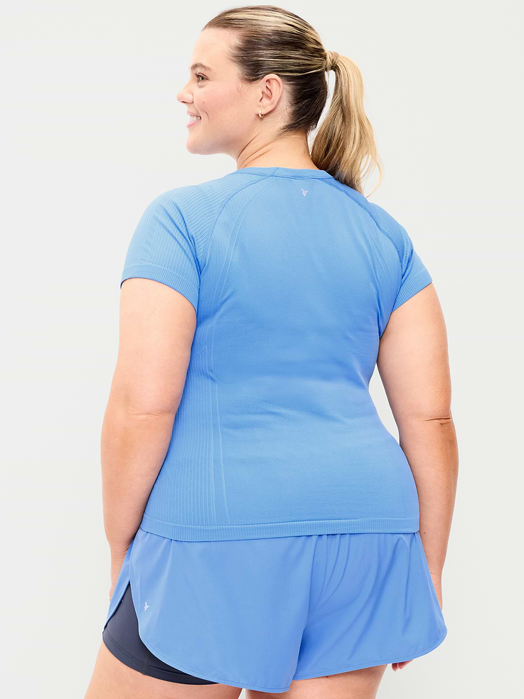 Image number 8 showing, Fluid Seamless Fitted T-Shirt