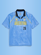 Image number 2 showing, FIFA World Cup 26™ Argentina Lifestyle Collared Jersey T-Shirt for Kids