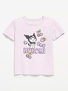Image number 1 showing, Kuromi™ Graphic T-Shirt for Girls