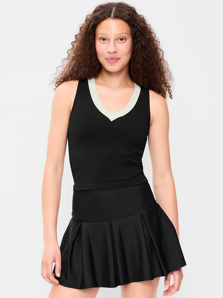 L'image numéro 1 présente Camisole courte StudioSmooth mode tennis