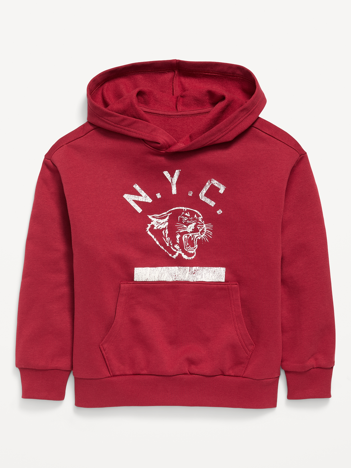 Image number 1 showing, Favorite Fleece Oversized Graphic Pullover Hoodie for Boys