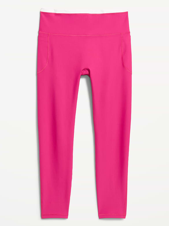 Extra-High Waisted PowerSoft Boundless 7/8 Pocket Leggings – No Front Seam