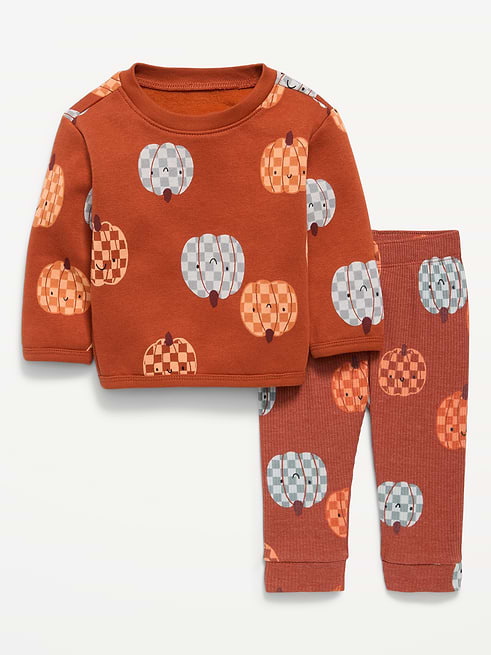 Printed Printed Sweatshirt and Sweatpants Set for Baby on clearance at Old Navy — 30% off