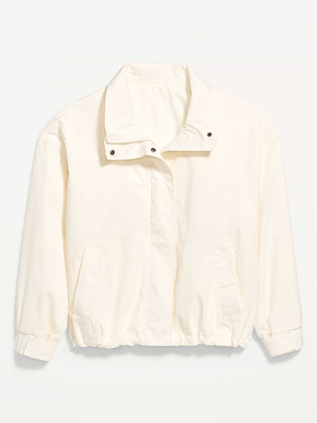 Image number 2 showing, Full-Zip Poplin Jacket