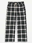 Image number 4 showing, Pull-On Baggy Plaid Flannel Pants for Boys