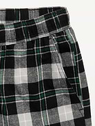 Image number 5 showing, Pull-On Baggy Plaid Flannel Pants for Boys