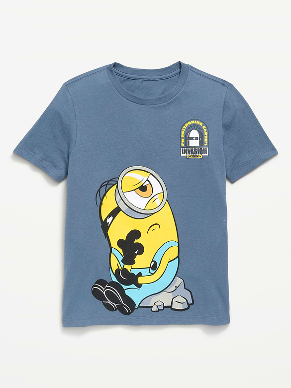 Minions™ Gender-Neutral Graphic T-Shirt for Kids