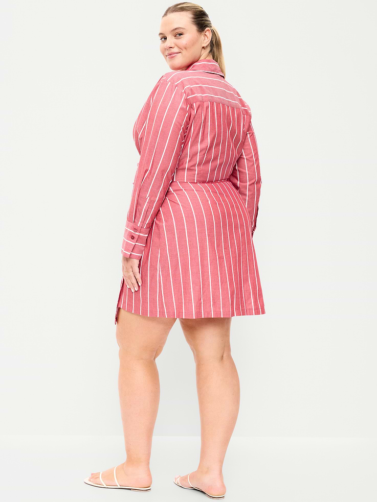 Image number 10 showing, Wrap Mini Shirt Dress