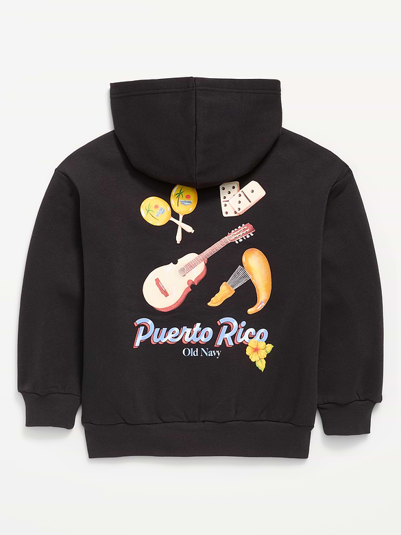 Favorite Fleece Oversized Logo Graphic Pullover Hoodie for Boys