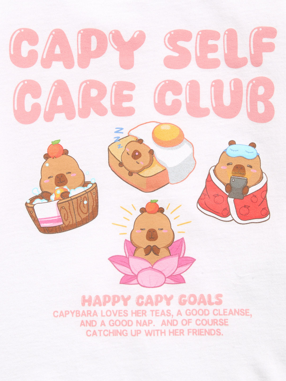 Image number 2 showing, CapyFun™ Graphic T-Shirt for Girls
